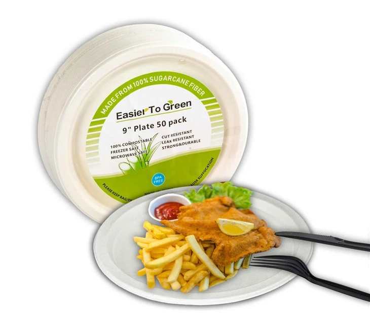Sugarcane Dinner Plates Sugarcane Dinner Plates